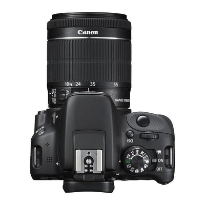 EOS 100D SLR - Black + Canon EF-S 18-55mm f/4-5.6 IS STM f/4-5.6