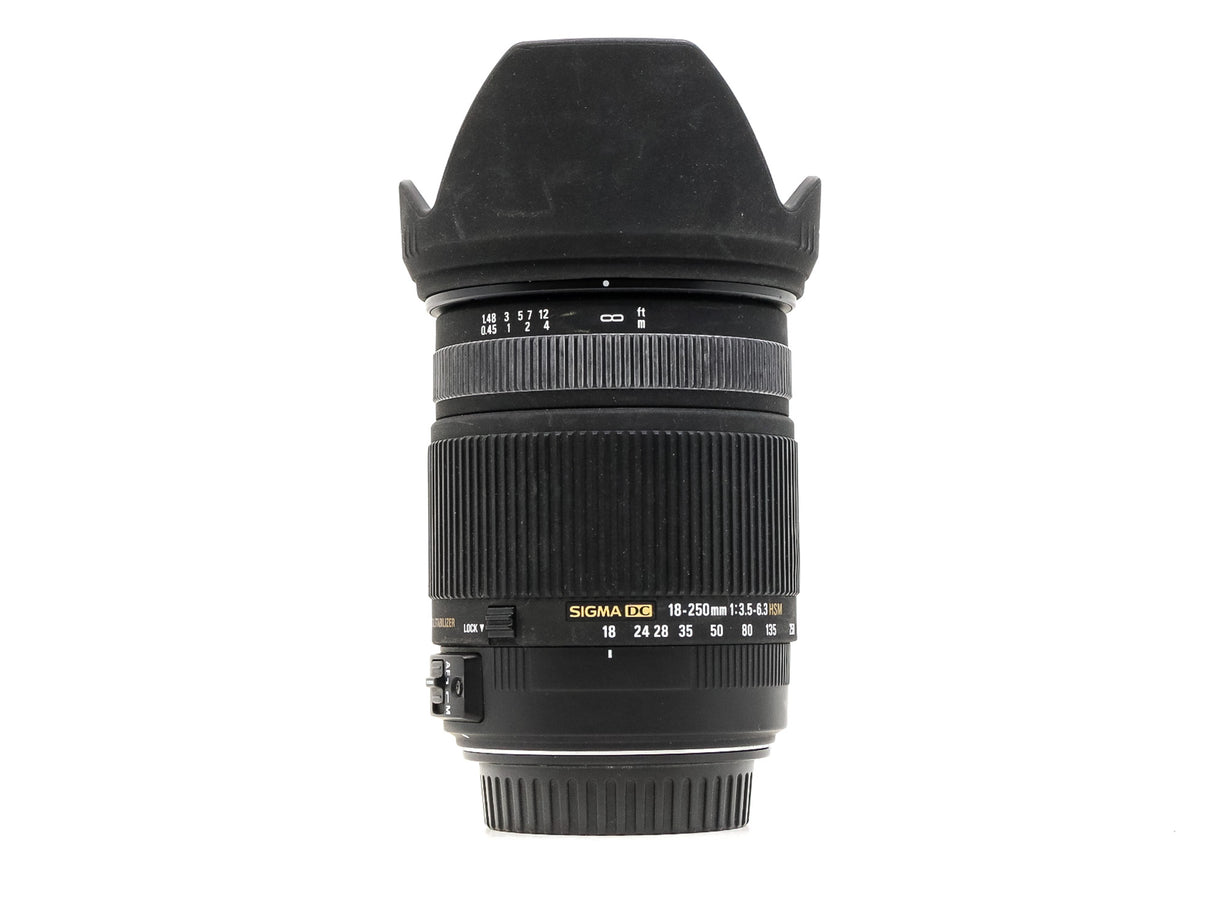 Sigma 18-250mm f/3.5-6.3 DC OS HSM - Compatibile con Canon EF-S