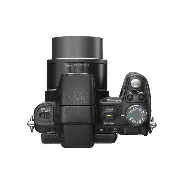Fotocamera compatta Cyber-shot DSC-H50 - Nera + Obiettivo Sony Vario-Tessar 31-465 mm f/2.7-4.5 f/2.7-4.5