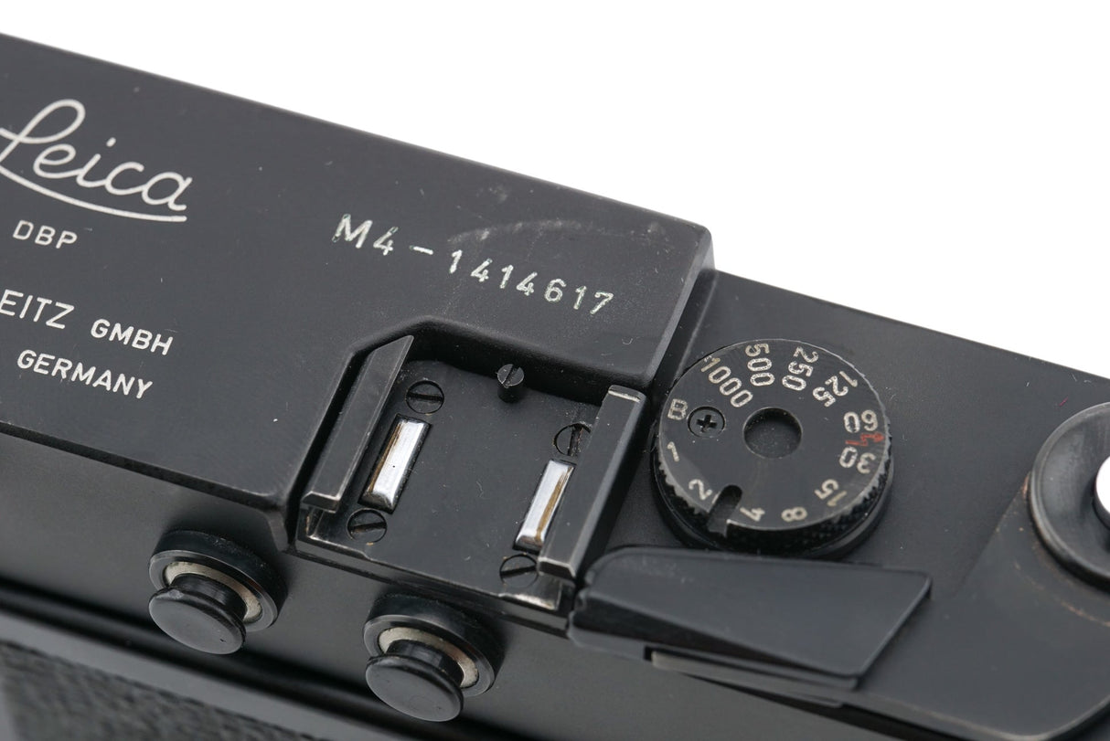 Leica M4 (cromo nero)