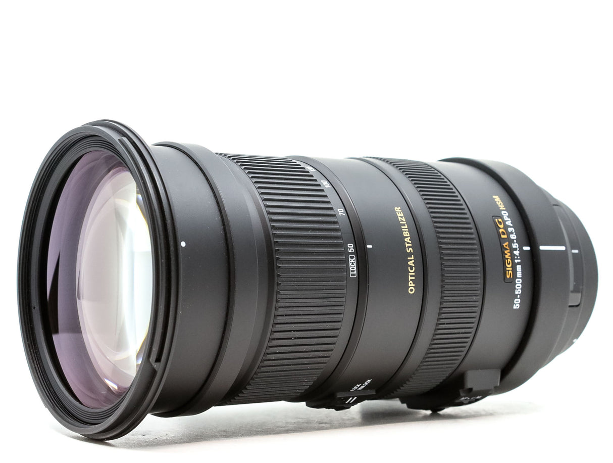 Sigma 50-500mm f/4-6.3 EX APO HSM - Compatibile con Canon EF