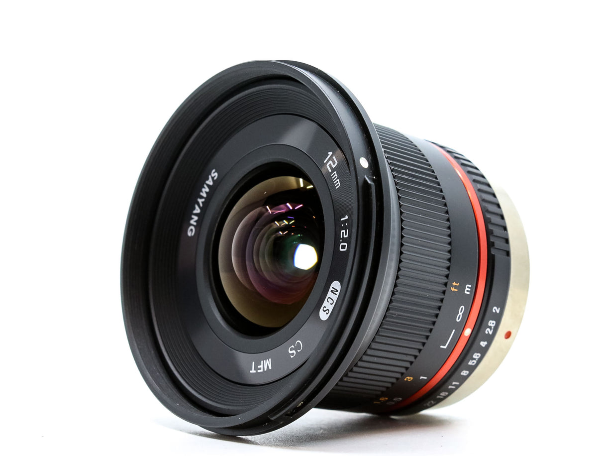 Samyang 12mm f/2 NCS CS - Compatibile con Micro Quattro Terzi