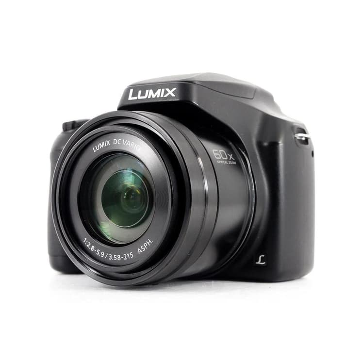 Fotocamera Bridge Lumix FZ82 - Nera + Zoom ottico Panasonic 60x 20-1200 mm f/2.8-5.9 f/2.8-5.9