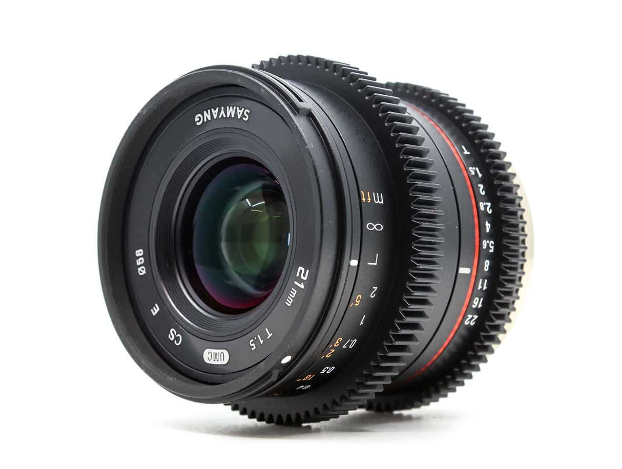 Samyang 21mm T1.5 Cine ED AS UMC CS - compatibile con Sony E