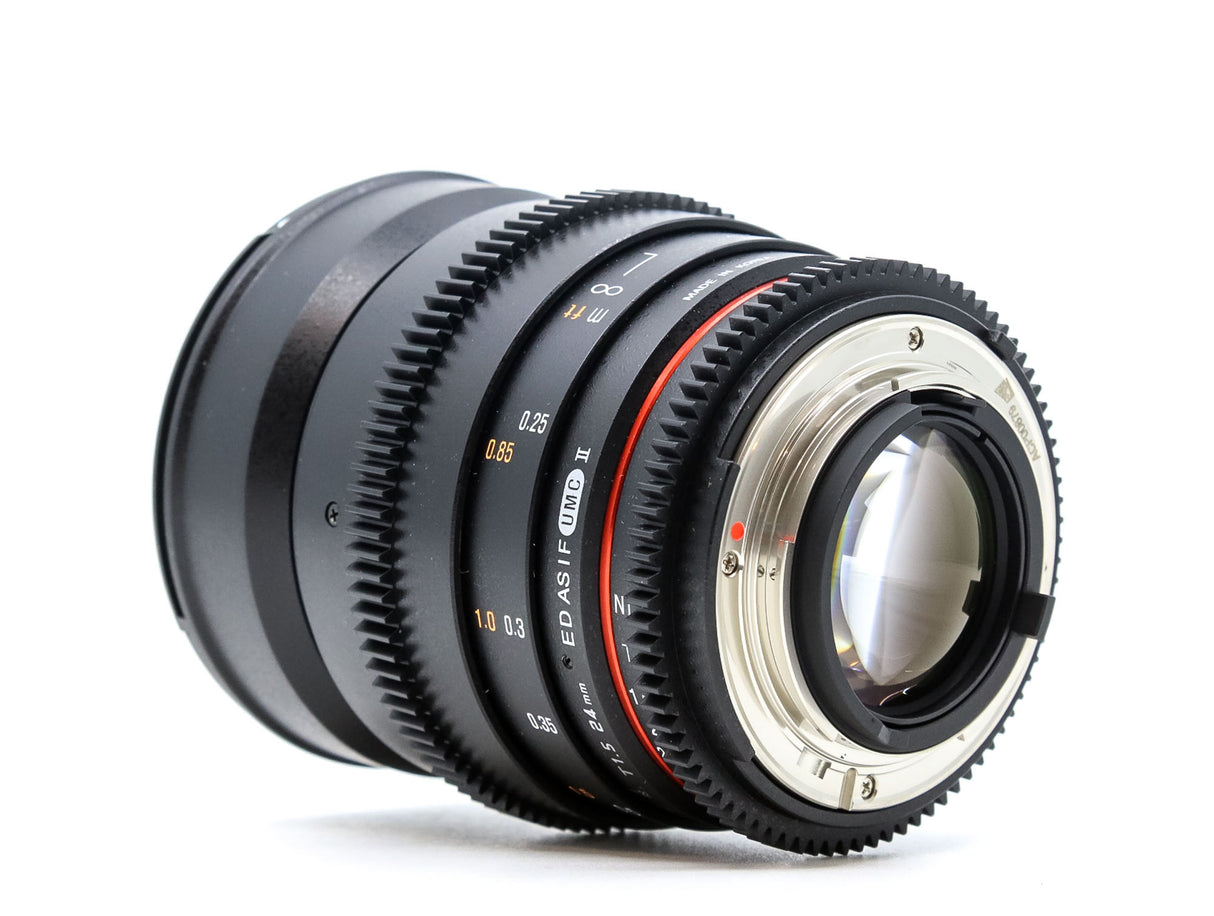 Samyang 24mm T1.5 ED AS UMC II - Compatibile con Nikon