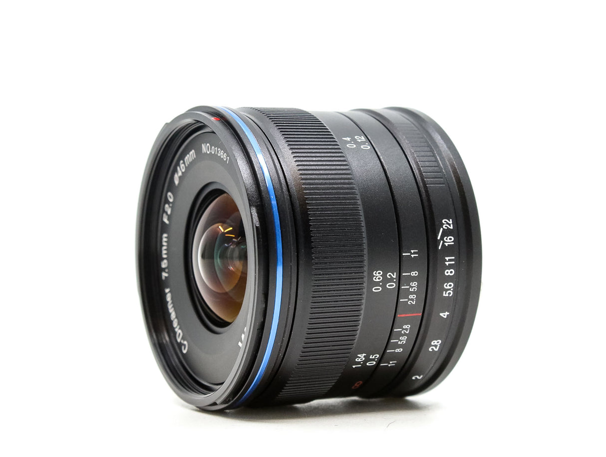 Venus Laowa 7,5 mm f/2 - Compatibile con Micro Quattro Terzi