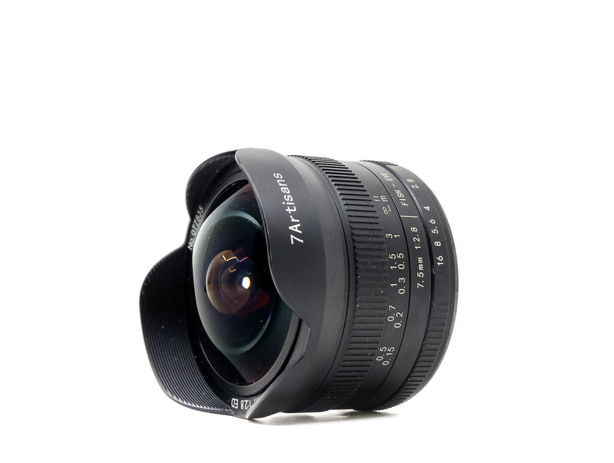 7Artisans 7,5 mm f/2,8 II - Compatibile con Micro Quattro Terzi