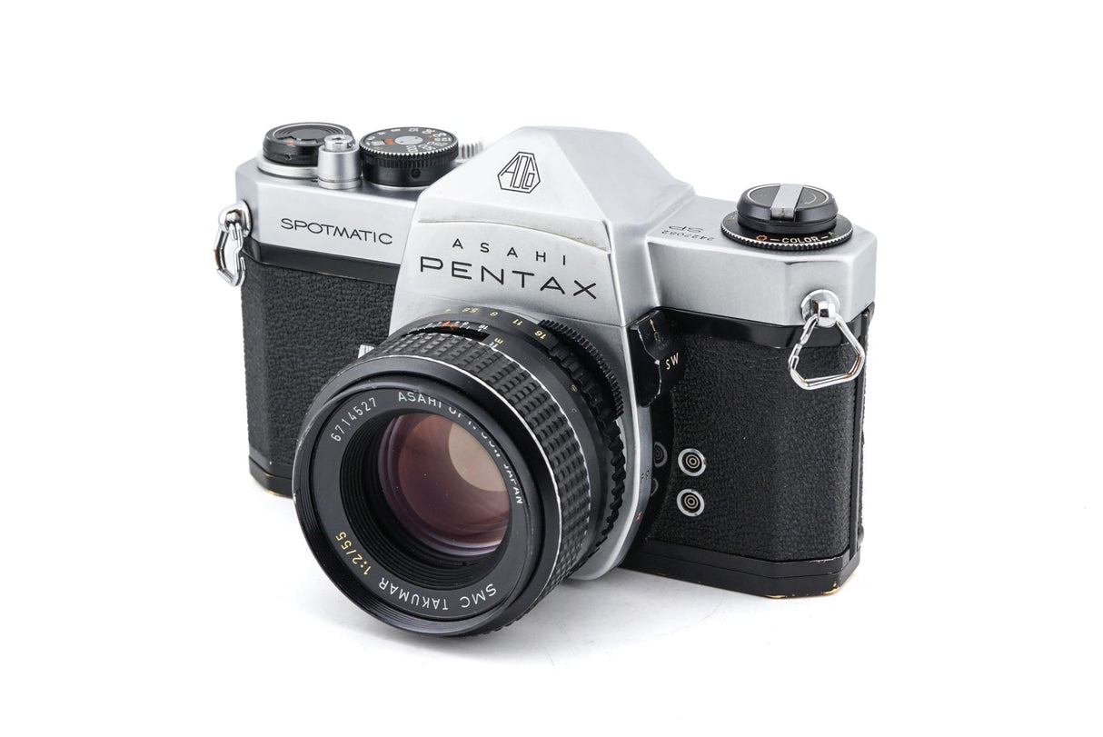 Pentax Spotmatic SP+ 55mm f2 SMC Takumar