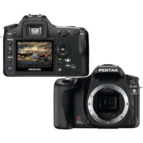 SLR K100D - Nero + Pentax Pentax DA 18-55mm f/3.5-5.6 AL f/3.5-5.6