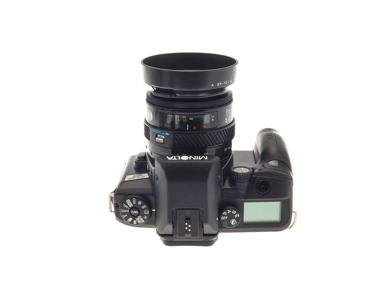 Minolta Dynax 60 Data + Zoom AF 35-70mm f4