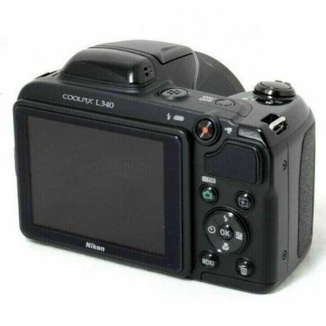 Fotocamera bridge Nikon Bridge Coolpix L340 4-112mm 1:3.1-5.9 - Nero + Nikon 4-112mm 1:3.1-5.9 f/3.1-5.9
