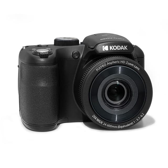 Fotocamera Bridge AZ255 - Nera + Obiettivo zoom Kodak PixPro Aspheric HD 24-600 mm f/3.7-6.2 f/3.7-6.2