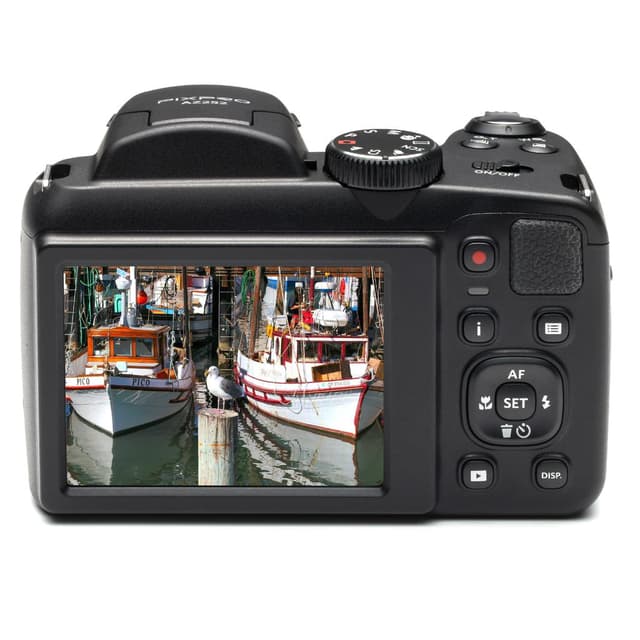 Fotocamera Bridge AZ255 - Nera + Obiettivo zoom Kodak PixPro Aspheric HD 24-600 mm f/3.7-6.2 f/3.7-6.2