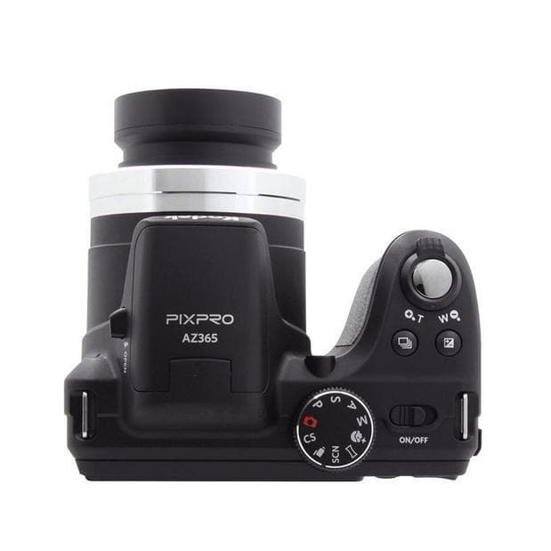 Fotocamera Bridge PixPro AZ365 - Nero + Obiettivo zoom Kodak PixPro Aspheric ED 24-864 mm f/3.0-6.6 f/3.0-6.6