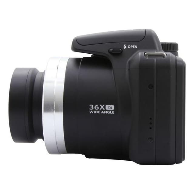 Fotocamera Bridge PixPro AZ365 - Nero + Obiettivo zoom Kodak PixPro Aspheric ED 24-864 mm f/3.0-6.6 f/3.0-6.6