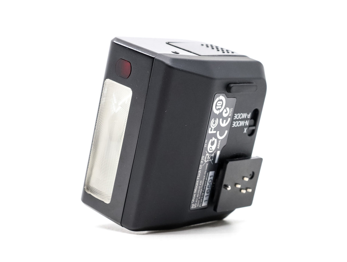 Flash a slitta Fujifilm EF-X20