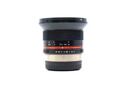 Obiettivo Walimex 12mm f/2 NCS CS - Fujifilm X Fit