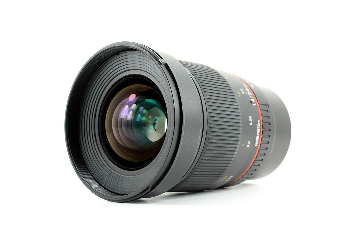 Walimex Pro 24mm f/1.4 ED AS UMC - Compatibile con Micro Quattro Terzi