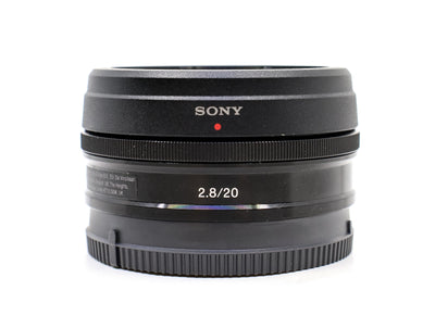 Sony E 20 mm f/2.8