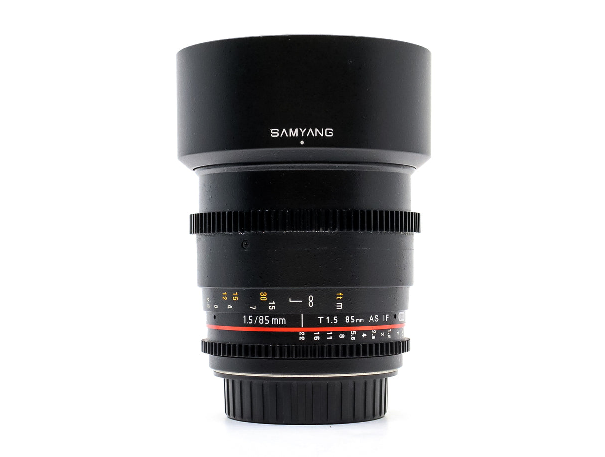 Samyang 85mm T1.5 - Compatibile con Canon EF