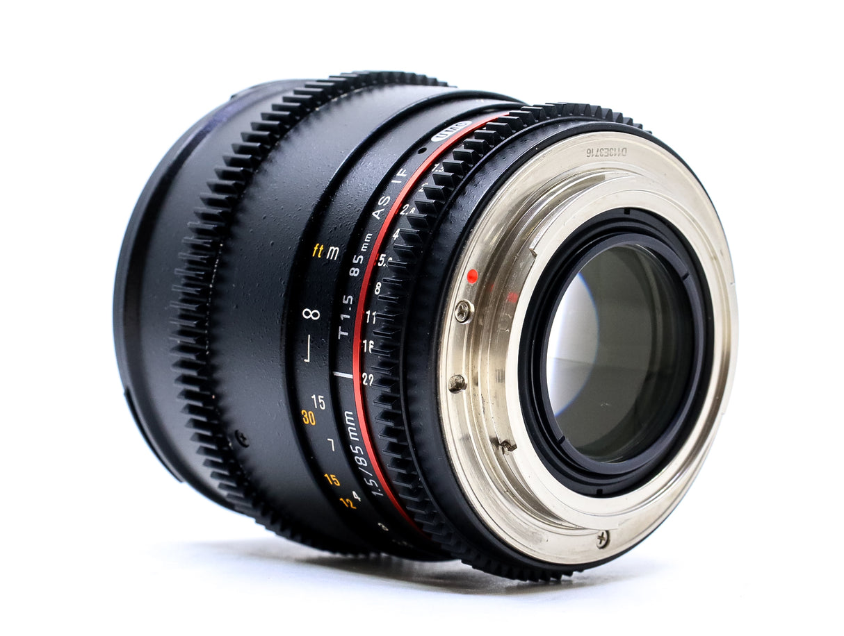 Samyang 85mm T1.5 - Compatibile con Canon EF