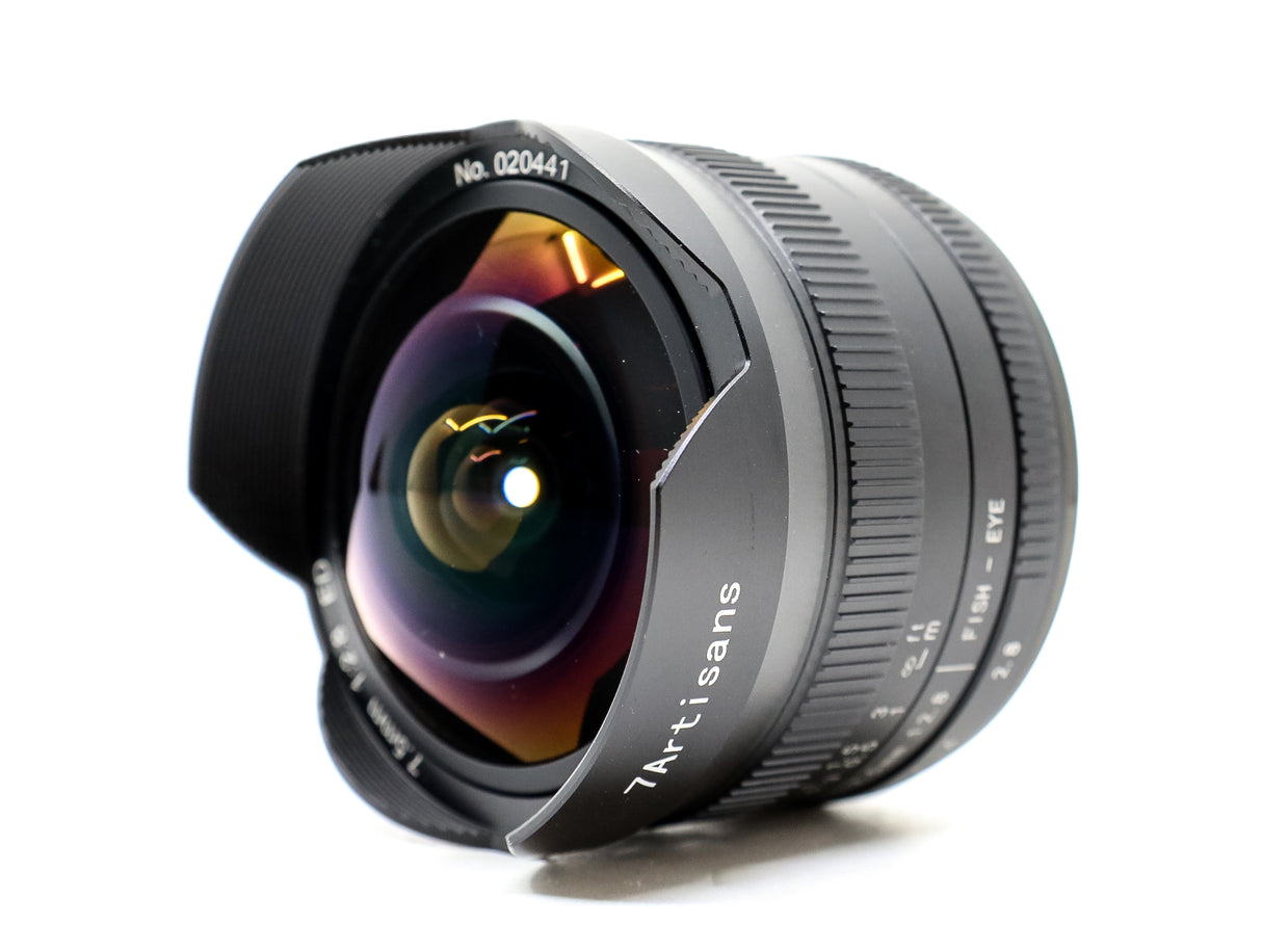 7Artisans 7,5 mm f/2,8 II - Fujifilm X Fit