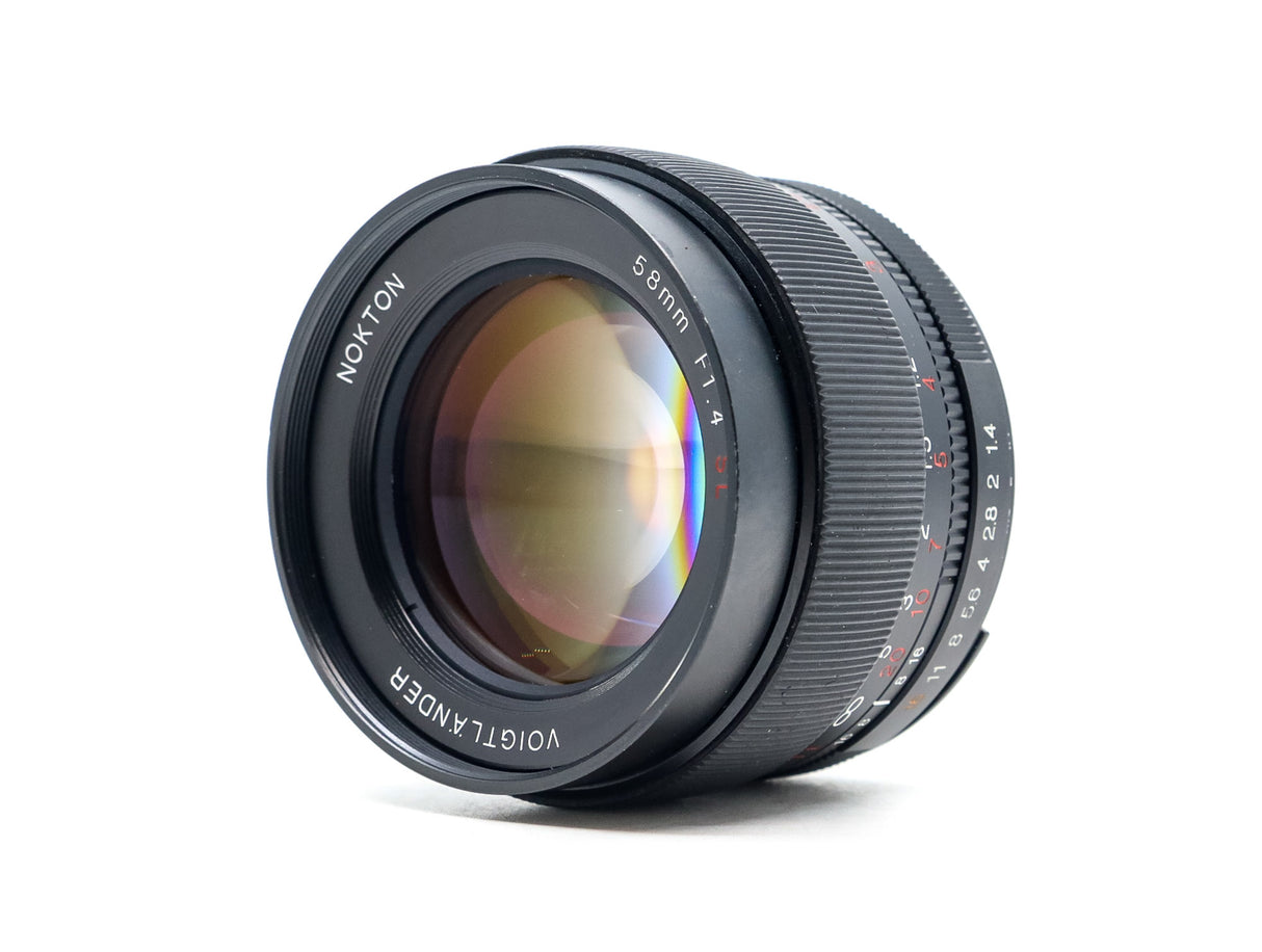 Voigtlander Nokton 58mm f/1.4 SL II - Compatibile con Nikon