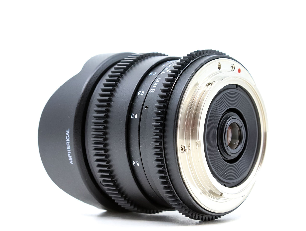 Samyang 8mm T3.8 UMC CS - Compatibile con Canon EF-S