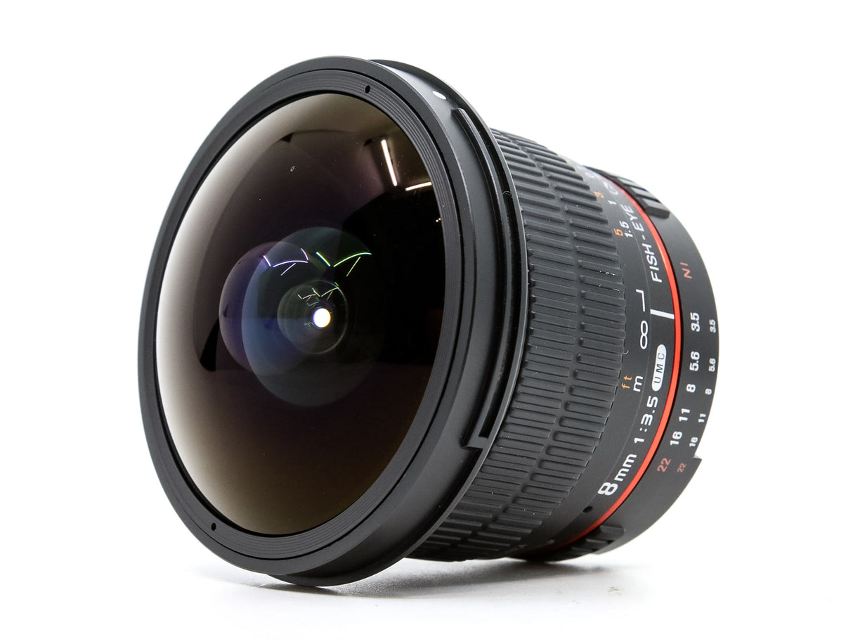 Samyang 8mm f/3.5 UMC CS II - Compatibile con Micro Quattro Terzi