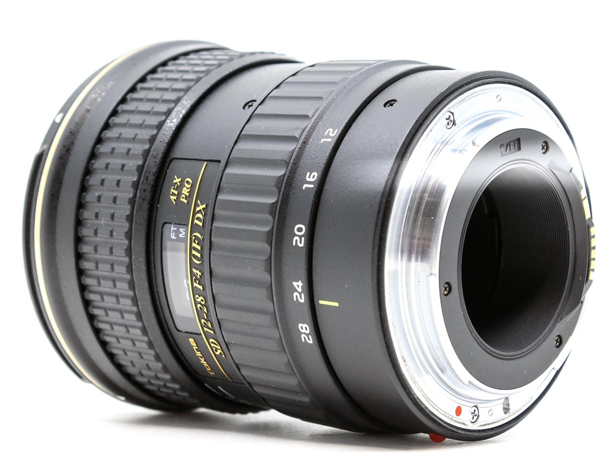 Tokina 12-28mm f/4 AT-X Pro DX - Compatibile con Canon EF-S