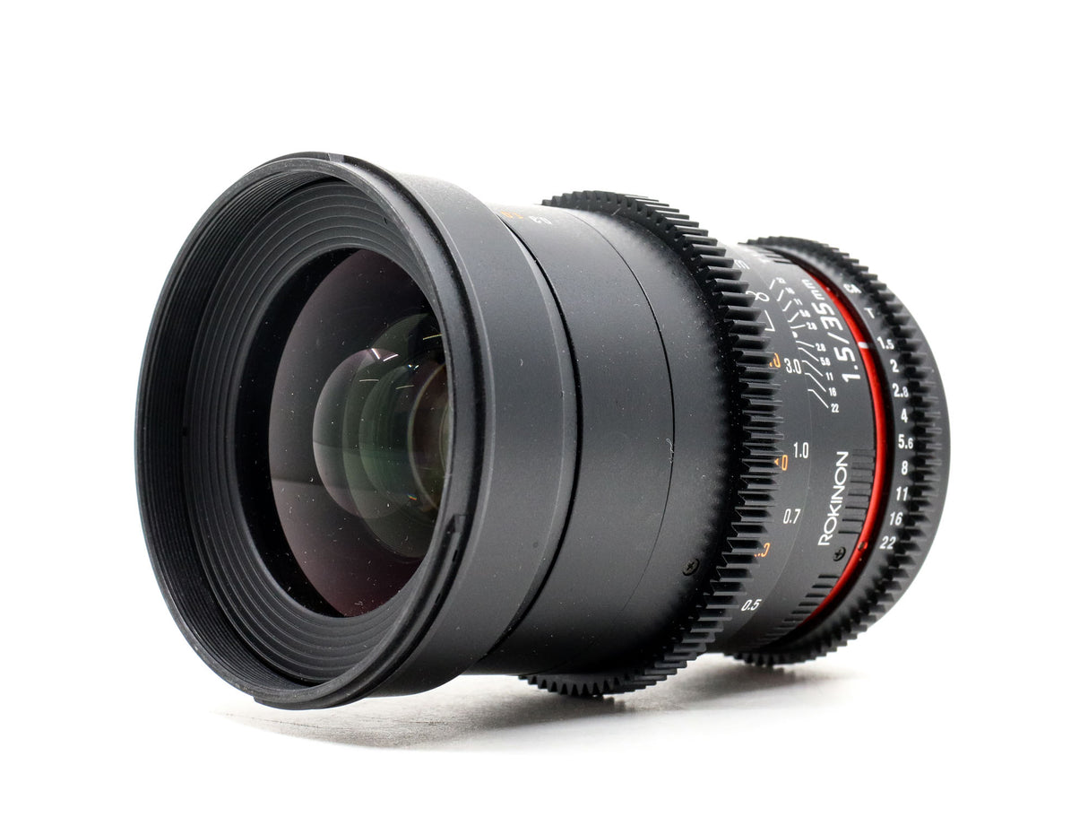 Rokinon 35mm T1.5 Cine DS - Compatibile con Canon EF