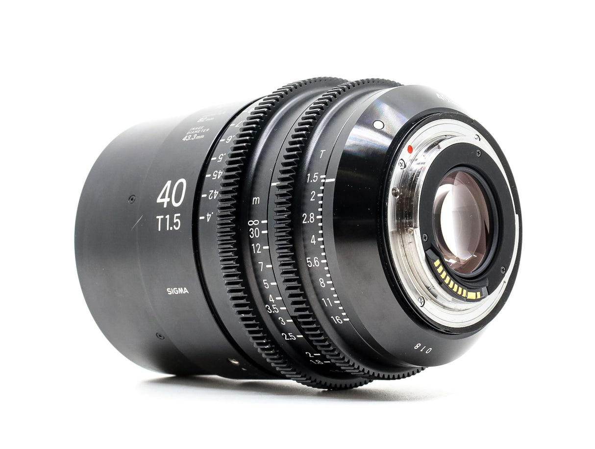 Sigma 40mm T1.5 FF - Compatibile con Canon EF