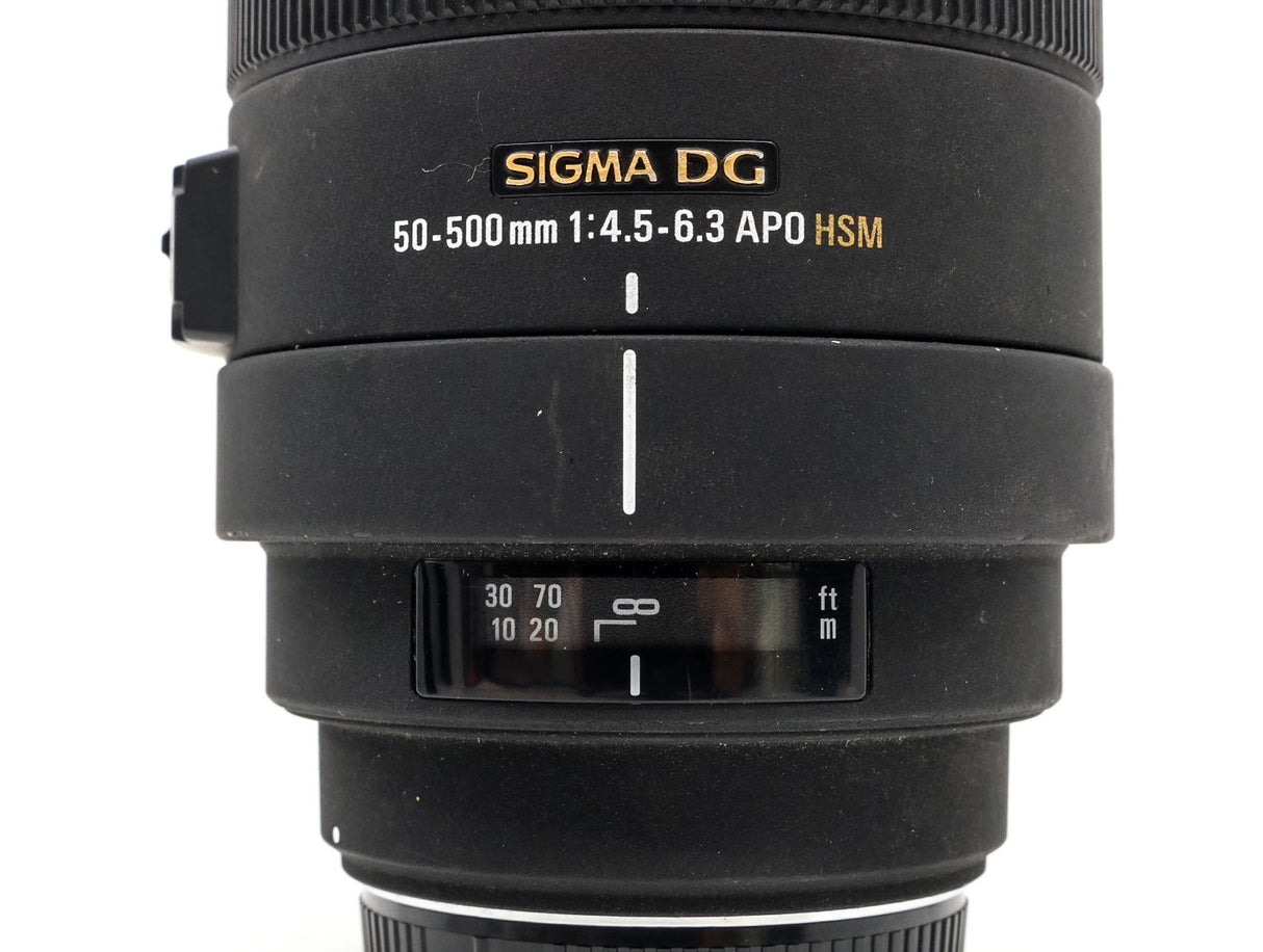 Sigma 50-500mm f/4.5-6.3 APO DG OS HSM - Compatibile con Canon EF