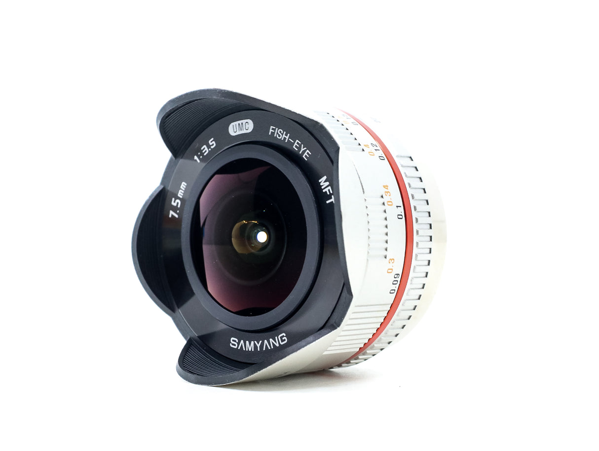 Samyang 7,5 mm f/3,5 UMC Fisheye - Compatibile con Micro Quattro Terzi