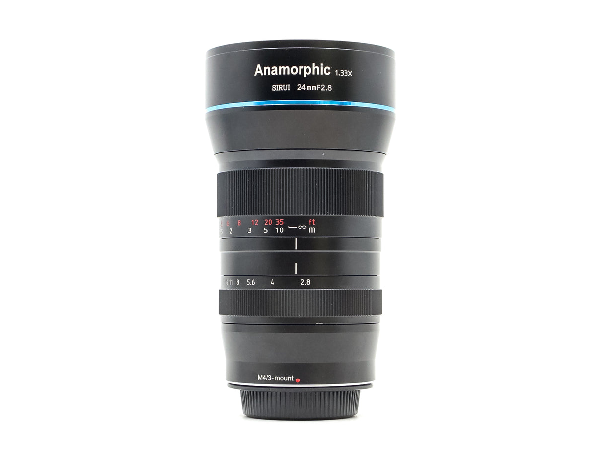 Sirui 24mm f/2.8 1.33x Anamorfico - Compatibile con Micro Quattro Terzi