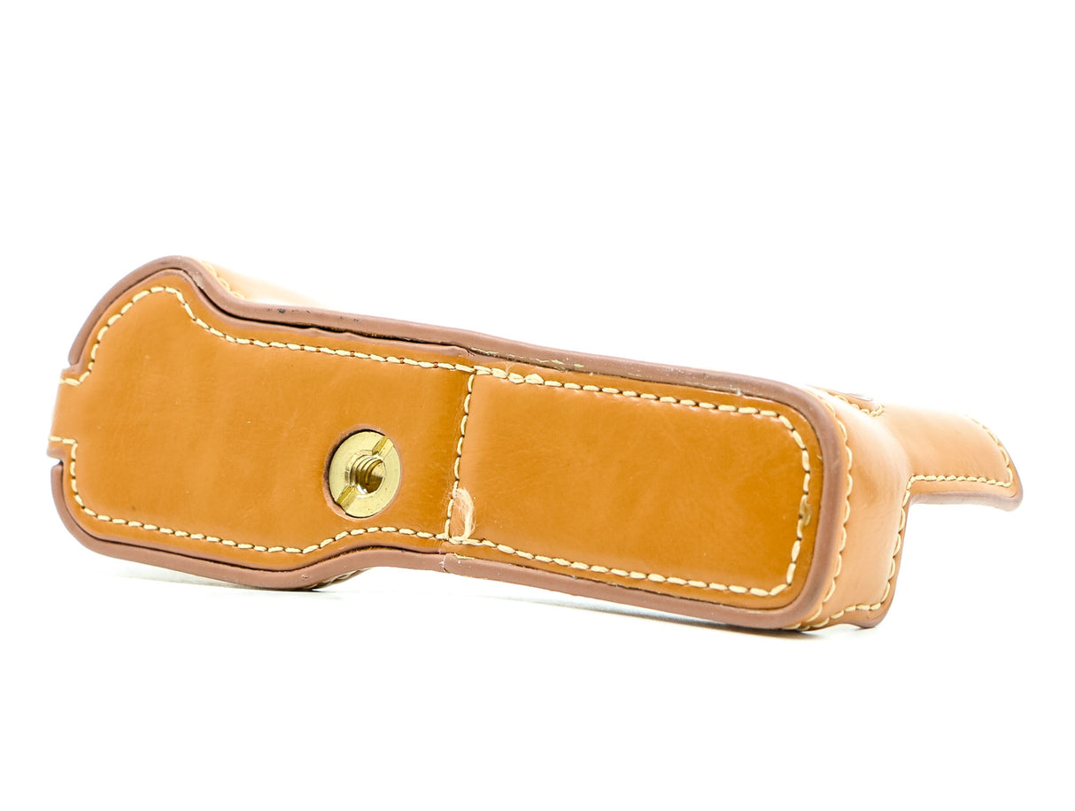 Custodia mezza in pelle per Fujifilm X-T1