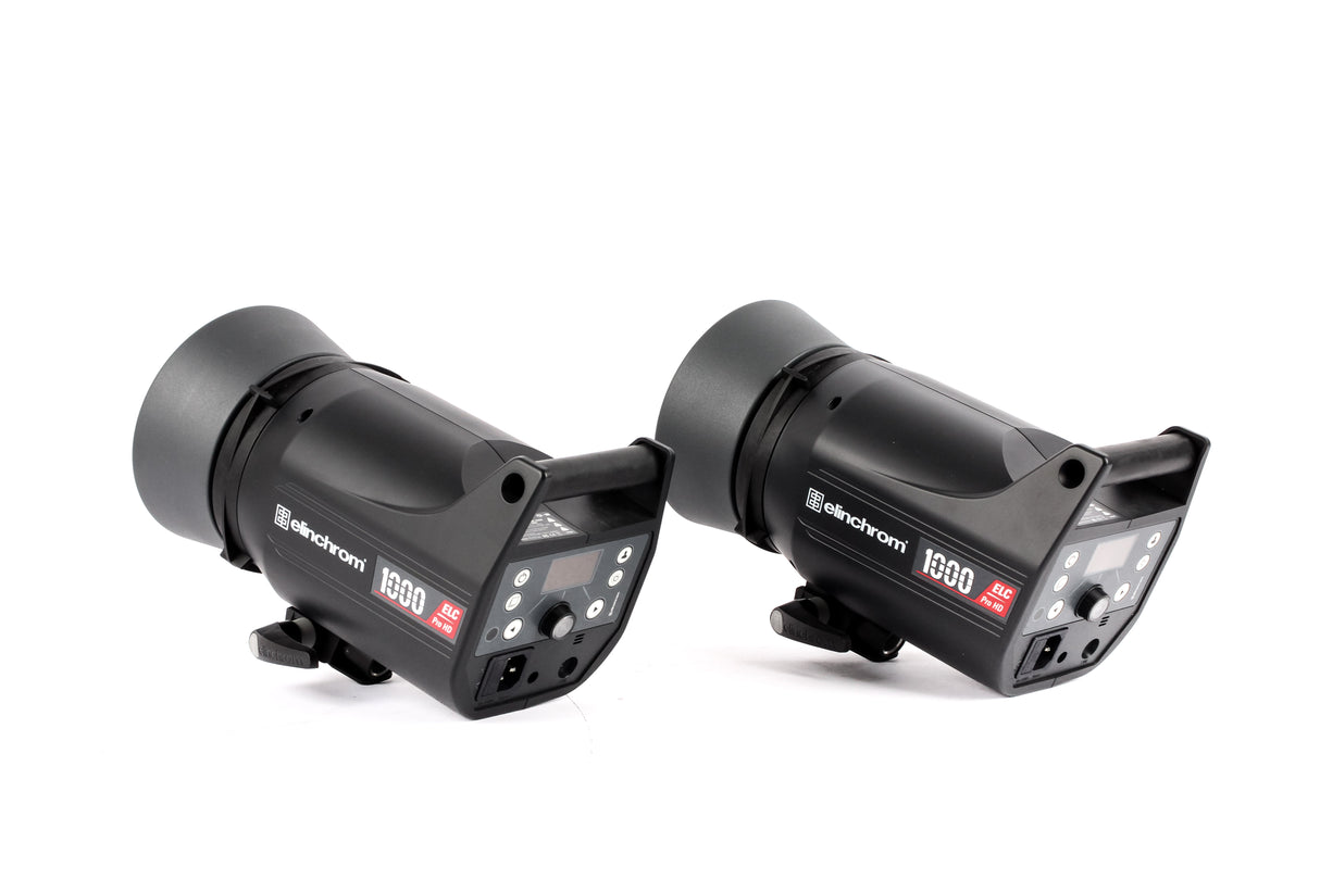 Kit luce Elinchrom ELC Pro HD 1000/1000 To Go 2