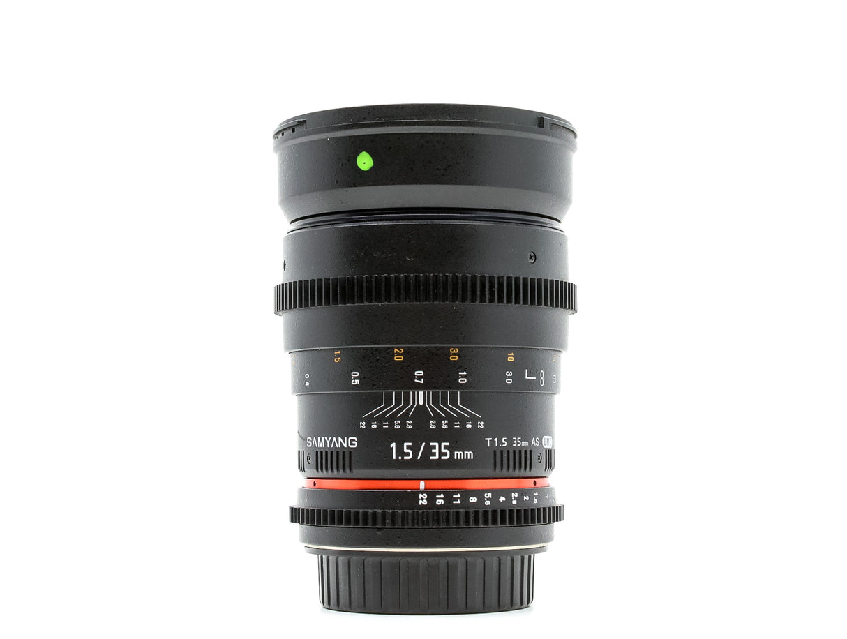 Samyang 35mm T1.5 - Compatibile con Canon EF