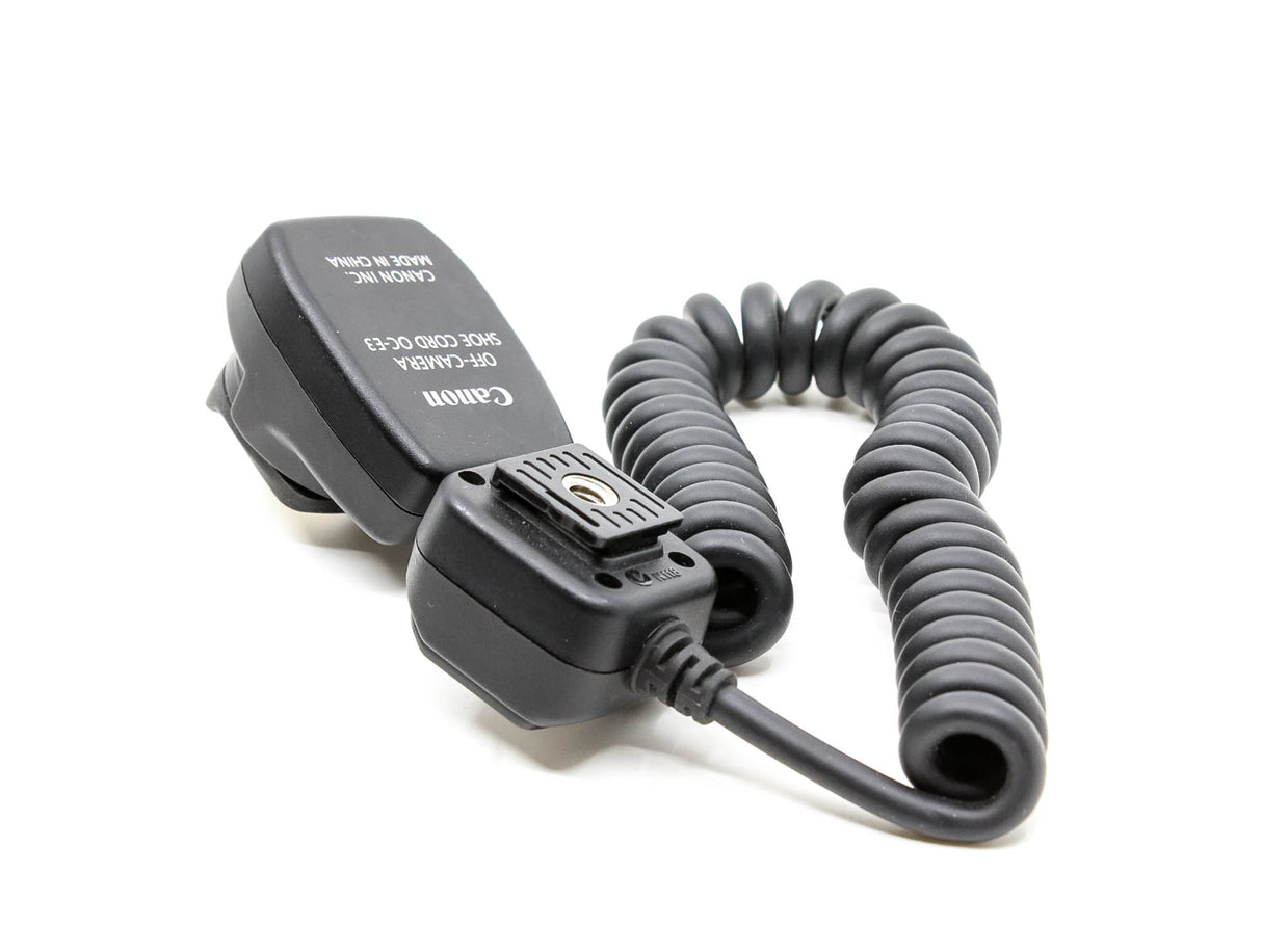 Cavo di collegamento per attacco fuori macchina fotografica Canon OC-E3