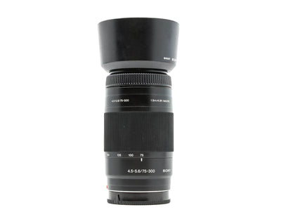 Sony 75-300mm f/4.5-5.6 - Sony A Anschluss