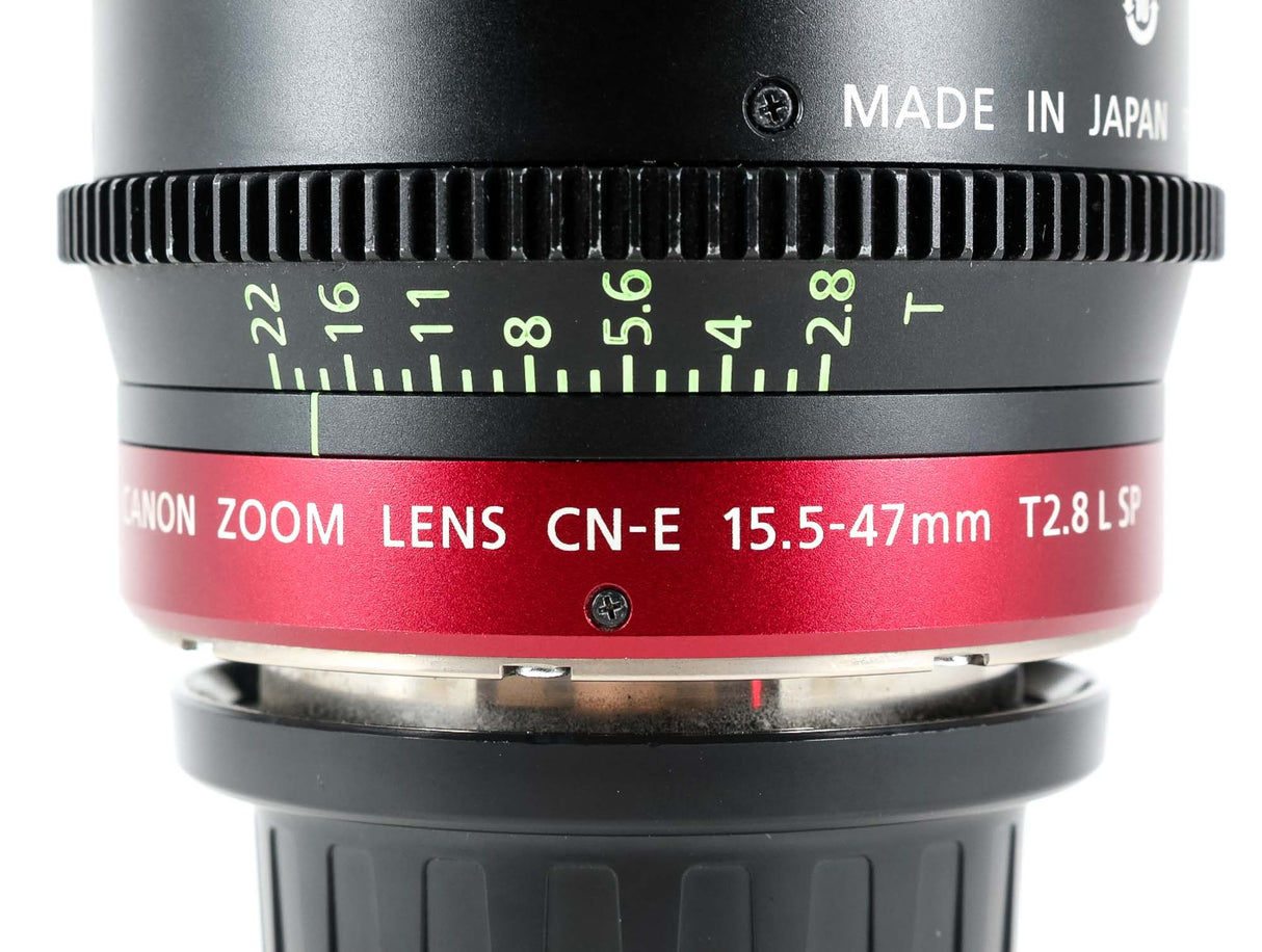 Canon CN-E 15,5-47mm T2.8 LS - PL Fit
