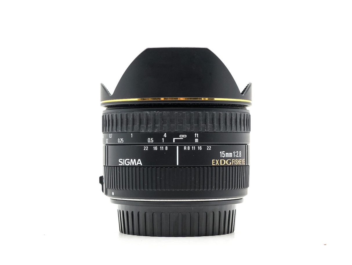 Sigma 15mm f/2.8 EX DG Fisheye - Compatibile con Canon EF