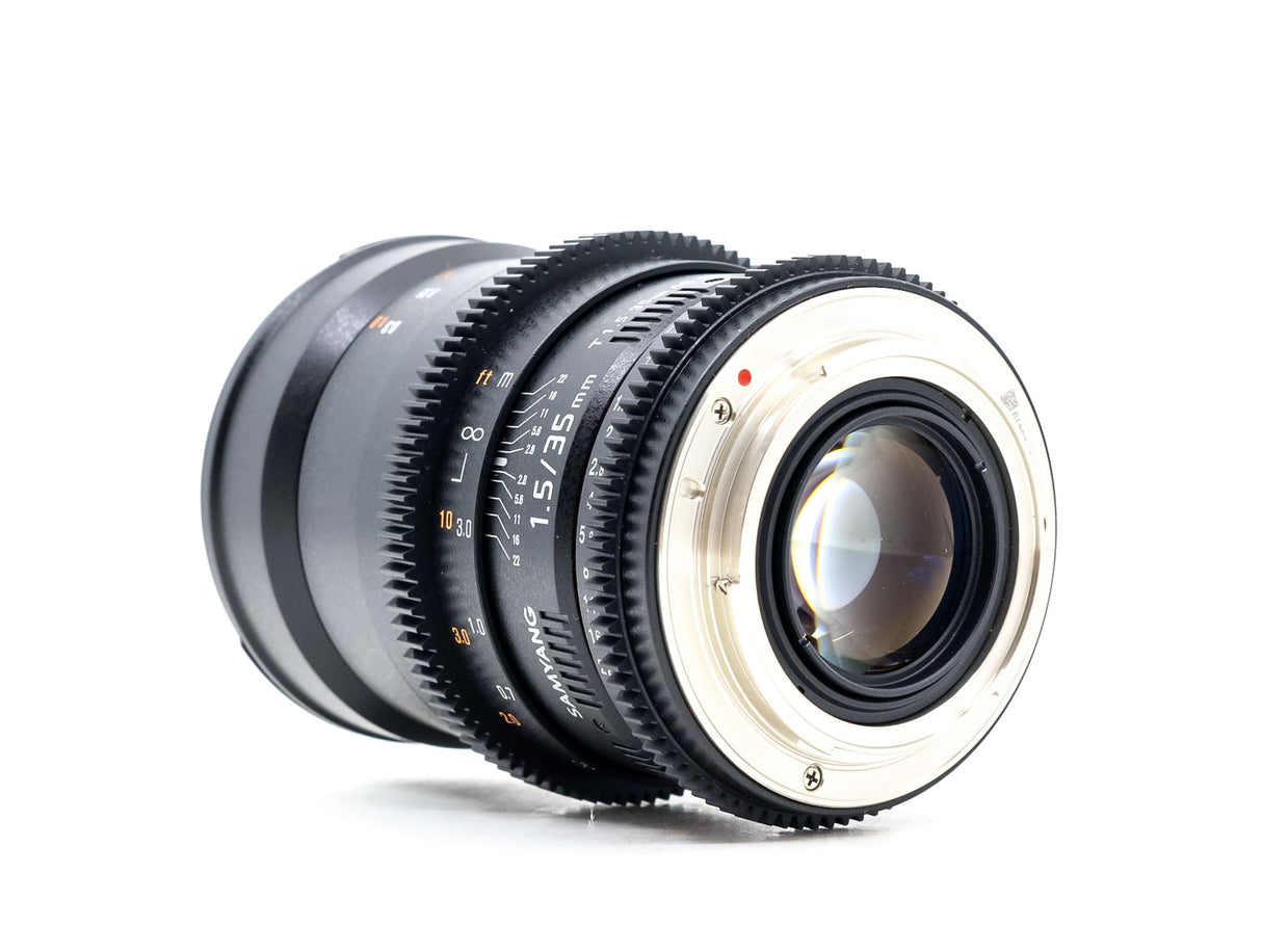 Samyang 35mm T1.5 Cine VDSLR MK2 - Compatibile con Canon EF