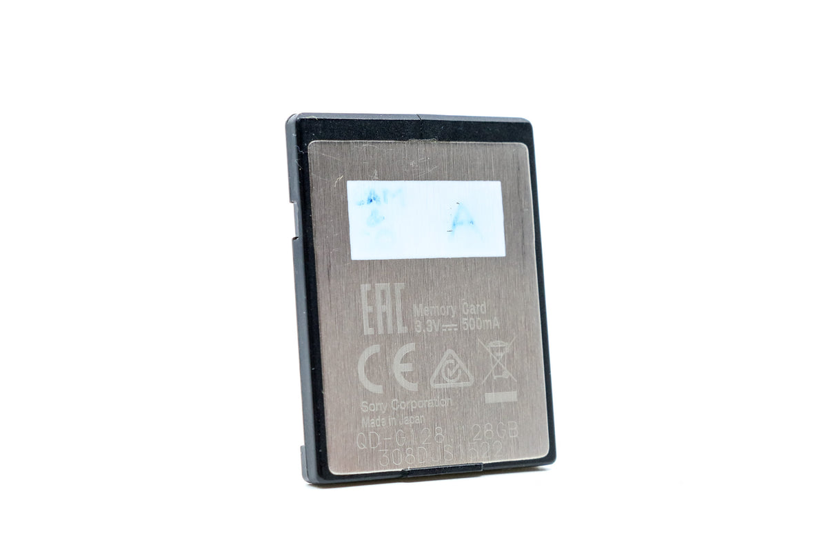 Scheda Sony XQD G da 128 GB e 400 MB/s