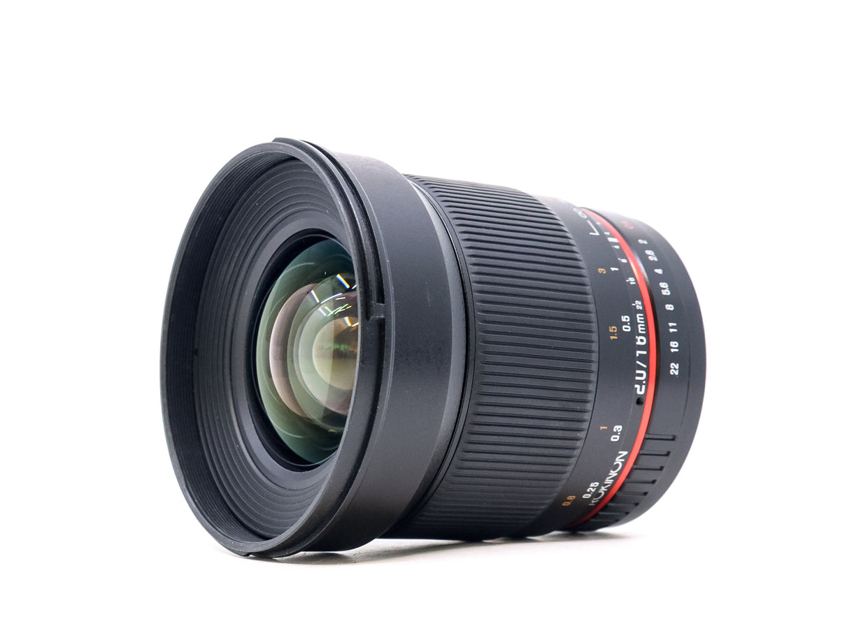 Rokinon 16mm f/2 ED AS UMC CS - Compatibile con Canon EF-S