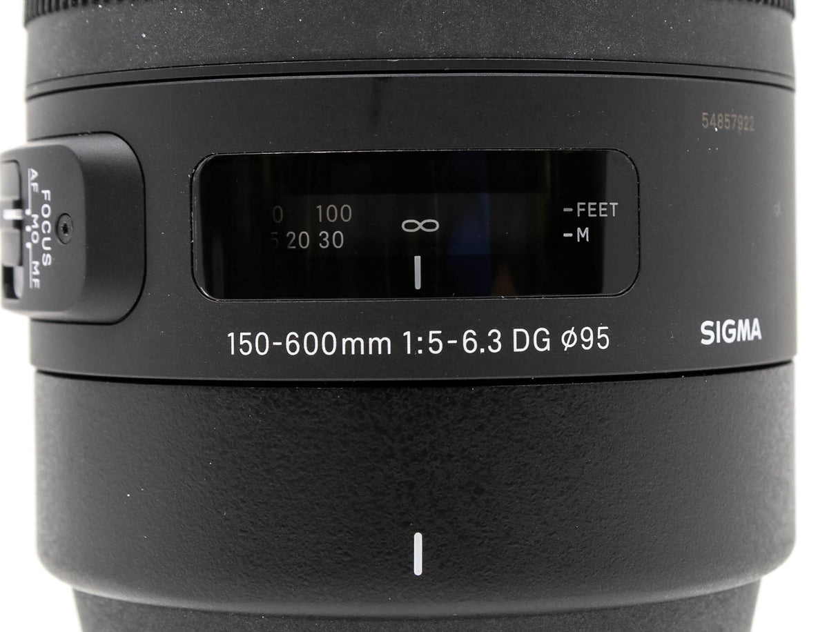 Sigma 150-600mm f/5-6.3 DG OS HSM Contemporary - Compatibile con Canon EF