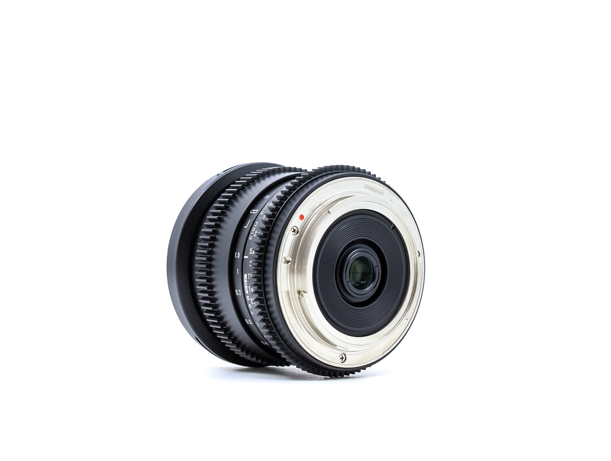 Samyang 8mm T3.8 VDSLR UMC Fisheye CS II - compatibile con Canon EF