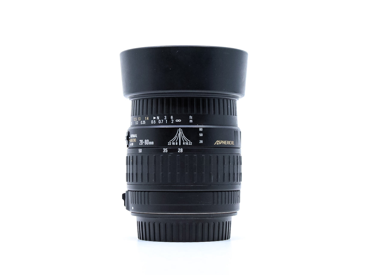 Sigma 28-80mm F3.5-5.6 II Macro Aspherical - Compatibile con Canon EF