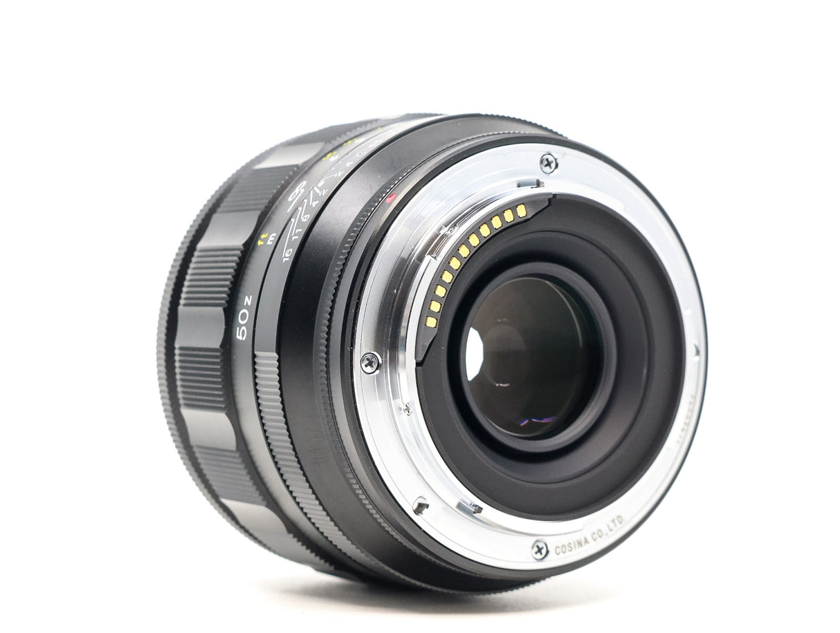 Voigtlander Nokton 50mm f/1.0 - Nikon Z-Fit