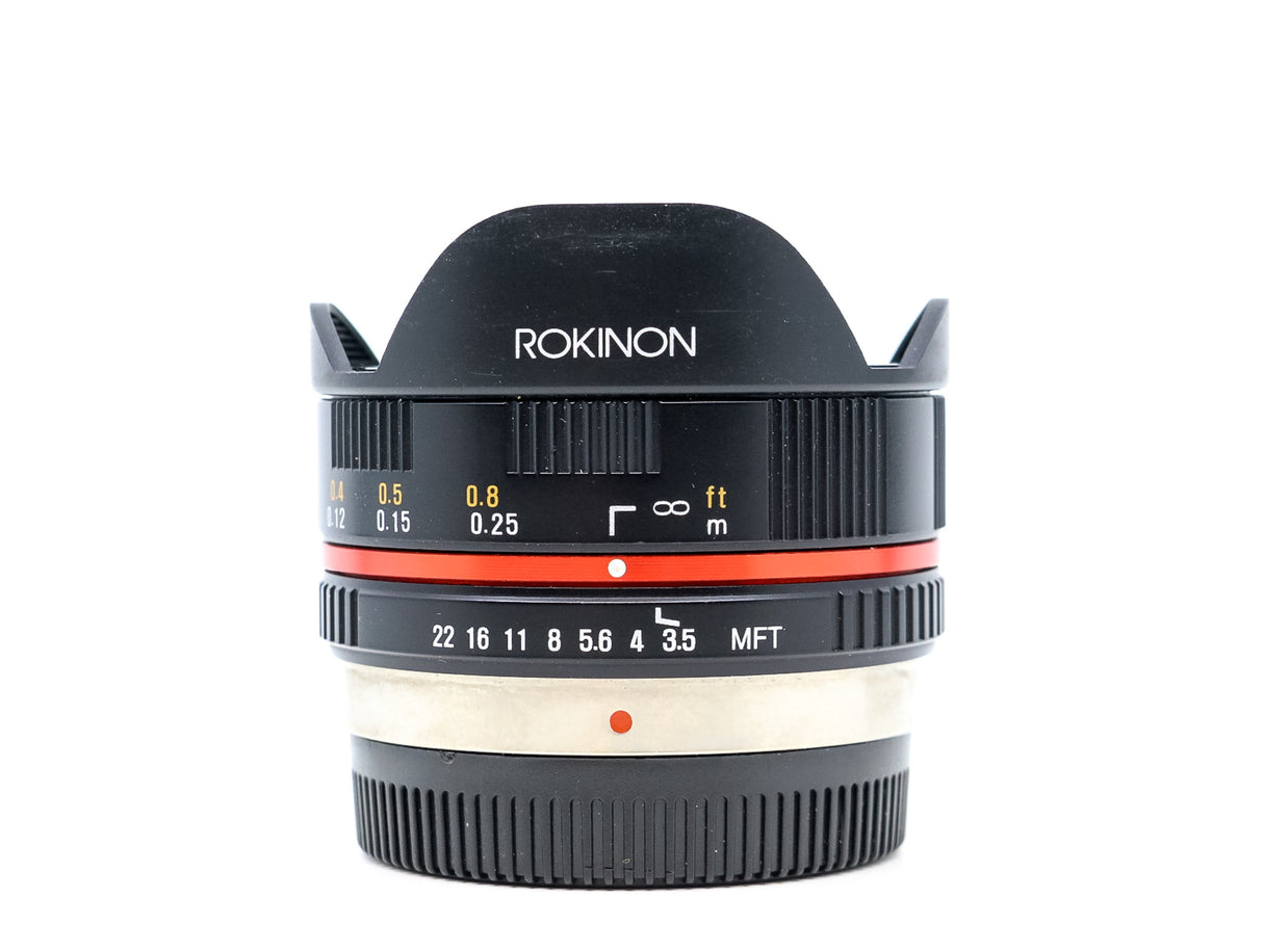 Rokinon 7,5 mm f/3,5 UMC Fisheye - Compatibile con Micro Quattro Terzi